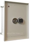 Trezor do zdi T-SAFE ST 133 EZ / II.BT - rámeček