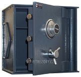 Zesílený trezor k zazdění do mělkých stěn / mechanický kombinační zámek