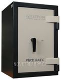 Ohnivzdorný a certifikovaný trezor - GRIFF_FSL 70 / ohnivzdornost 30min / 65 kg
